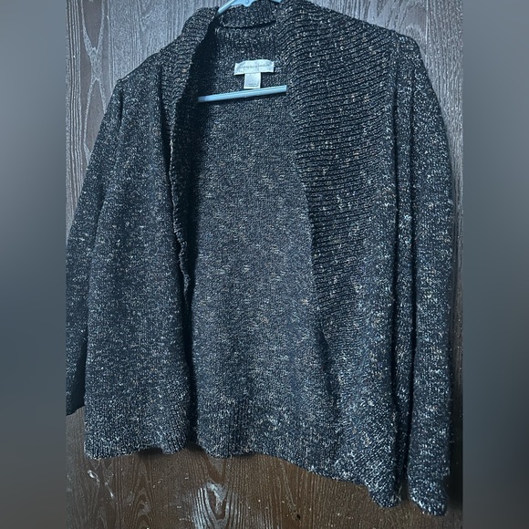 2 Christopher & Banks Cardigans. Both size Large - Picture 3 of 4